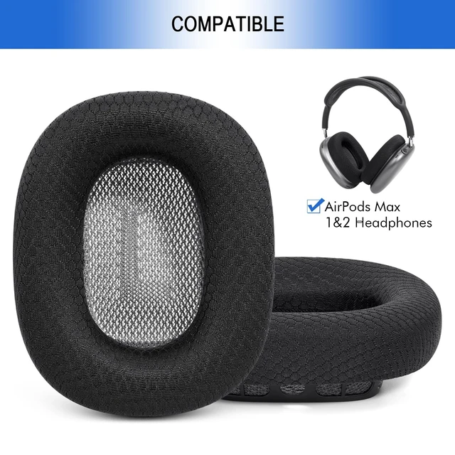 Alt view image 2 of 5 - Ear Cushions for Apple AirPods Max 1 & 2 Headphones, Cooling Replacement