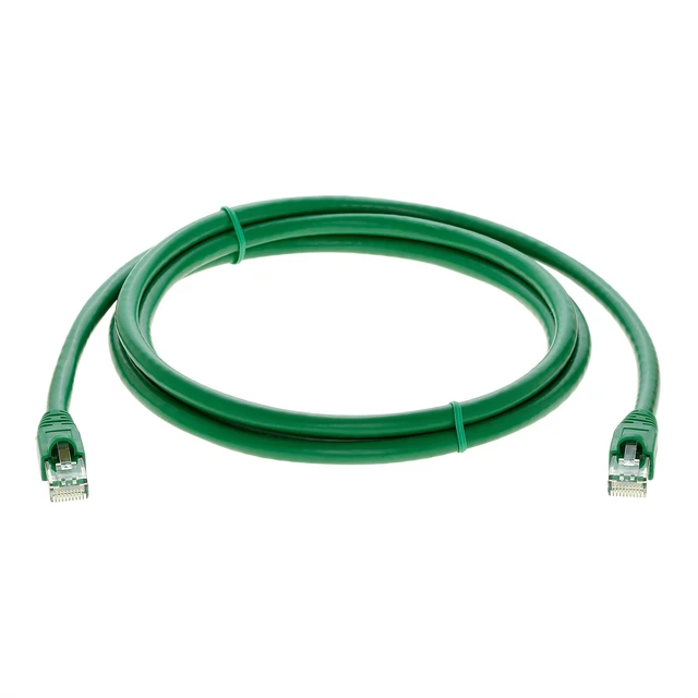 Alt view image 3 of 4 - InstallerParts (10 Pack Ethernet Cable CAT6A Cable UTP Booted 3 FT - Green - Professional Series - 10Gigabit/Sec Network/High Speed Internet Cable, 550MHZ