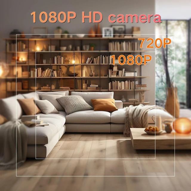 Alt view image 2 of 5 - isekurity WiFi Security Hidden Camera 1080P Alarm Clock Spy Camera-No Sound