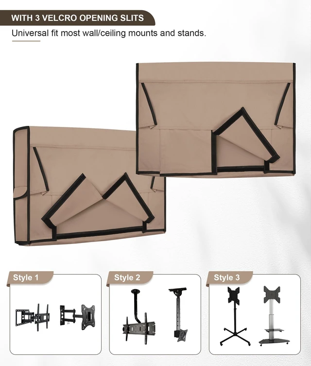 Alt view image 4 of 5 - ULTCOVER Waterproof Outdoor TV Cover 42-45 inch