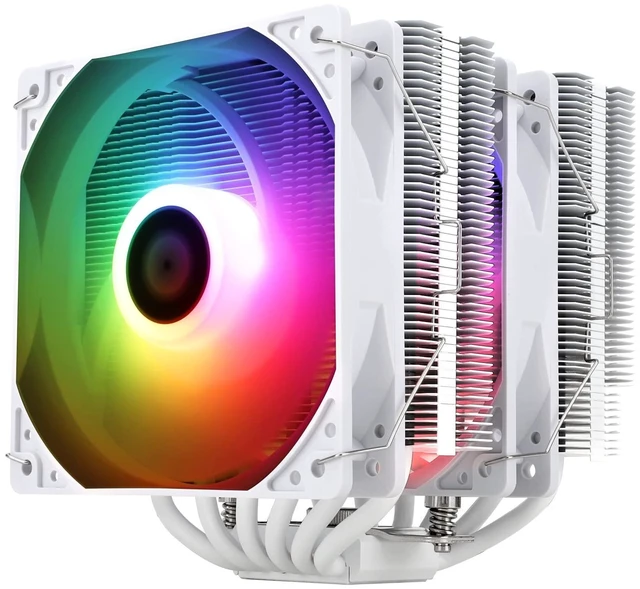 Main image of Thermalright TR Peerless Assassin 120 SE White ARGB CPU Cooler, 6 Heat Pipes AGHP Technology, Dual 120mm PWM Fans, 1550RPM Speed, for AMD:AM4 AM5/Intel LGA 1700/1150/1151/1200,PC Cool