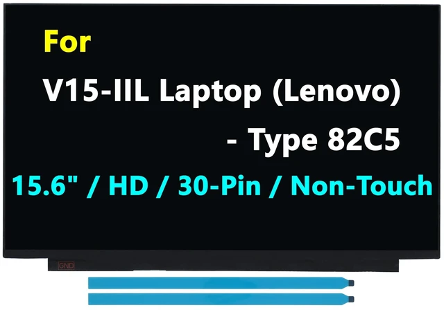 Main image of JHK JIEHONGKE LCD Screen for V15-IIL Laptop (Lenovo) - Type 82C5