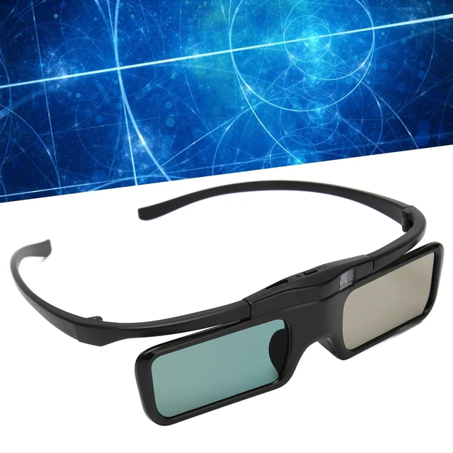 Alt view image 5 of 5 - DLP 3D Glasses HD Lens 1080P Active Shutter Glasses, Wearable for Myopic People with DLP Link 3D Projectors