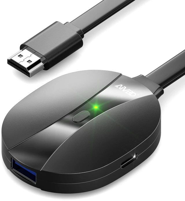 Main image of AIMIBO True 4K Wireless Display Adapter 2.4G+5G@60Hz Plug & Play 65FT