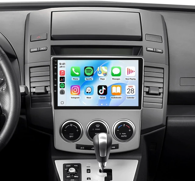 Main image of Car Radio for Mazda 5 2007-2012 with Wireless CarPlay Android Auto