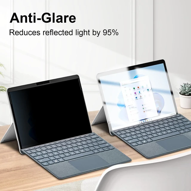 Alt view image 3 of 5 - STARY Magnetic Privacy Screen Protector for Microsoft Surface Pro 12 Inch