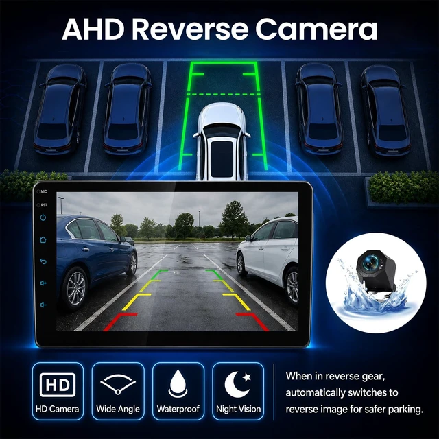 Alt view image 4 of 5 - Car Radio for Mazda 5 2007-2012 with Wireless CarPlay Android Auto
