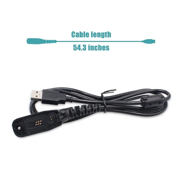 Alt view image 3 of 5 - Accessoryway Replace PMKN4012 PMKN4012B USB Programming Lead Cable Cord Compatible for Motorola XPR6350 XPR6550 XPR7350 XPR7350e XPR7550e XPR7580e APX4000 APX6000 APX7000 APX8000 Radio