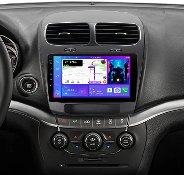 Main image of ASURE 4+64GB Car Stereo Dodge Journey 2011-2019, 9" CarPlay