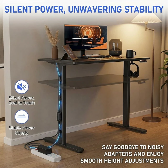 Alt view image 5 of 5 - 29V Adjustable Desk Power Cord Compatible with Claiks P1.01.001 P101001 40" 48" 55" 63" Height Adjustable Stand Up Desk, Replacement for YH-K290018-C Adapter Charger Cord