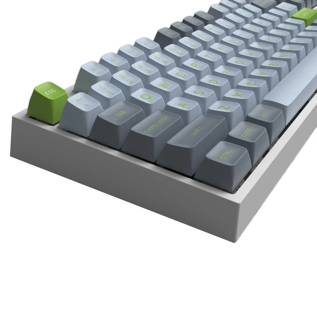 Alt view image 2 of 5 - Owpkeenthy 173 Keys PBT Cherry Profile Keycaps Set, Gaming Replacement Full Keys AntiWear for 60%100% ANSI/ISO Mechanical Keyboard SA Lime