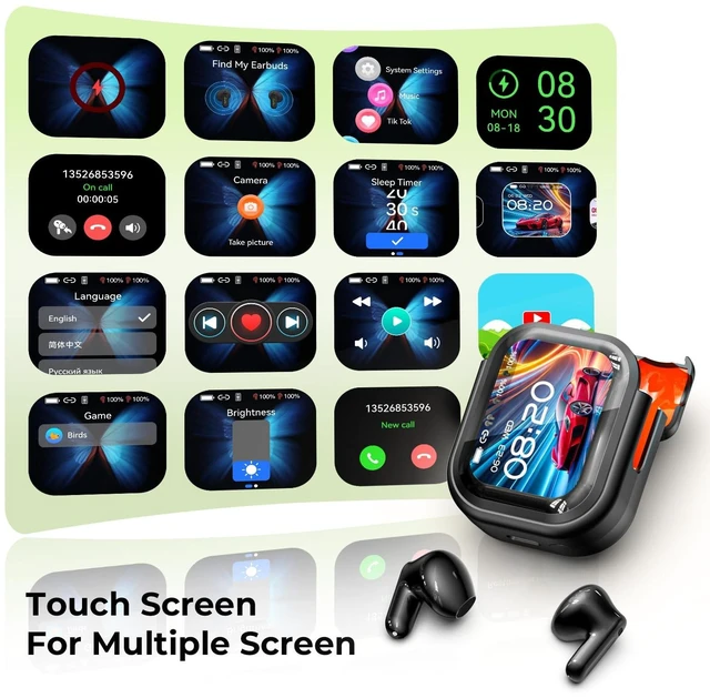 Alt view image 3 of 5 - NE20 AI Translation Earbuds Real Time, 2026 New AI 165 Languages Translator Earbuds, 4-in-1 Audifonos Traductores Ingles Espanol, Wireless Bluetooth 6.0 Ear Buds Headphones for Travel Meeting L