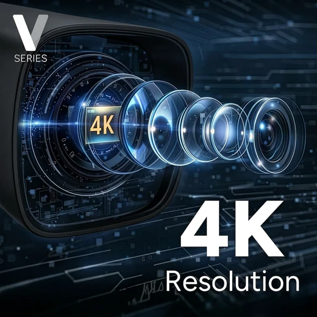 Alt view image 5 of 5 - Lorex Connect (New App) ^^ V3 4K Add-On IP PoE Bullet Camera to V-Series NVR