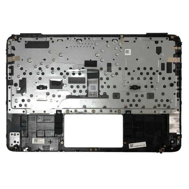 Alt view image 2 of 5 - New Replacement for HP Fortis X360 11 G3 J Chromebook Series Laptop Palmrest Upper Case Keyboard with WFC/Non-WFC Versions Assembly Part N38880-001 N38882-001 Black (KB-WFC)