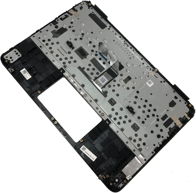 Alt view image 5 of 5 - New Replacement for HP Fortis X360 11 G3 J Chromebook Series Laptop Palmrest Upper Case Keyboard with WFC/Non-WFC Versions Assembly Part N38880-001 N38882-001 Black (KB-WFC)