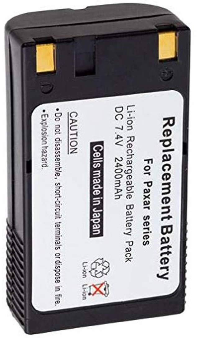 Alt view image 2 of 2 - Battery for Avery-Dennison 120095, 6037 Pathfinder, 7.4V Li-ion 2600mAh