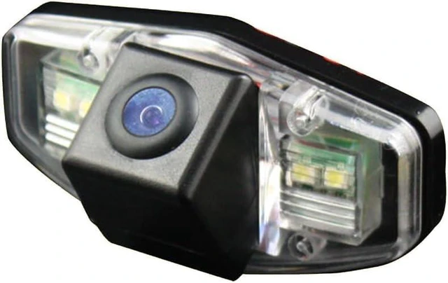 Main image of Car Reverse Rearview License Plate Camera,Wide Angle Rear View Back Up Camera Replacement for Honda Accord TSX Pilot Civic EK Civic FD Odyssey TSX