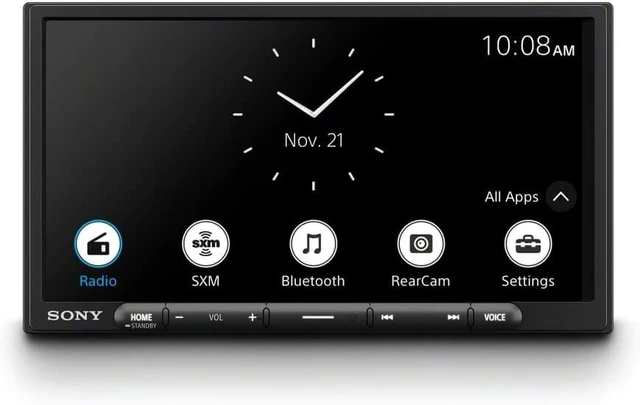 Alt view image 2 of 5 - Sony XAV-AX4000 6.95" Wireless Apple CarPlay Android Auto Media Receiver, 14-Band EQ + Backup Camera Bundle