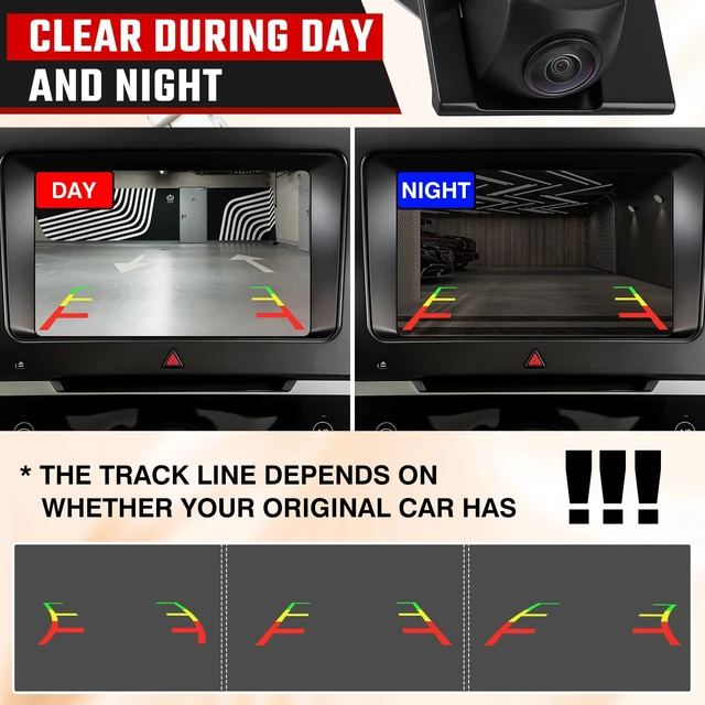Alt view image 3 of 5 - Rear Backup Reverse Camera Fit for Honda Pilot 2019 2020 39530-TG7-A121