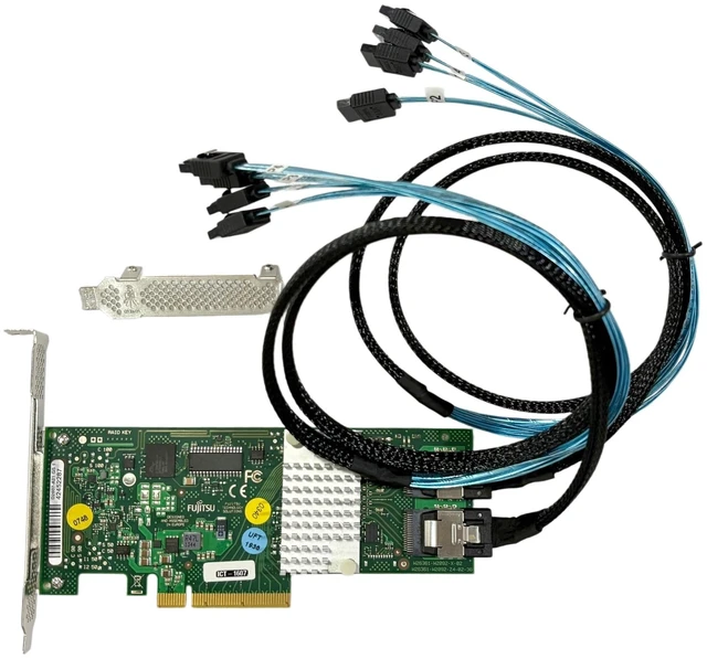 Main image of SXTAIGOOD 9211-8i D2607-A21 PCI Express 2.0 PCIe X8 IT Mode with SATA Cable