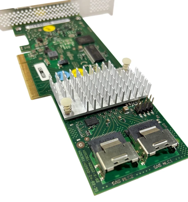 Alt view image 4 of 5 - SXTAIGOOD 9211-8i D2607-A21 PCI Express 2.0 PCIe X8 IT Mode with SATA Cable