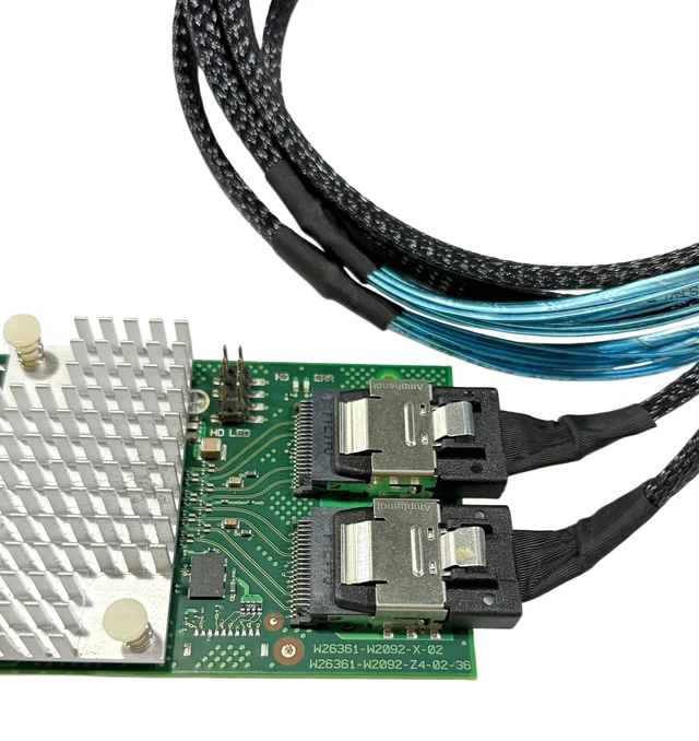Alt view image 5 of 5 - SXTAIGOOD 9211-8i D2607-A21 PCI Express 2.0 PCIe X8 IT Mode with SATA Cable