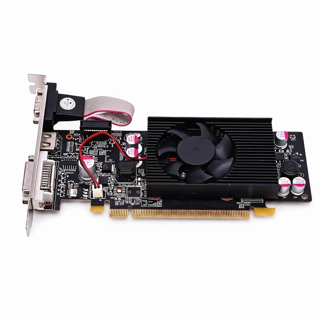 Main image of GT 610 1GB GDDR3 Graphics Card, PCIe 2.0, Silent Fan