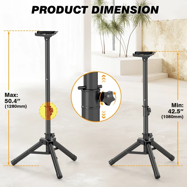 Alt view image 5 of 5 - Starlink Tripod Stand Mount for Gen 3, Standard 4, 4X, V3, 90 Tilt