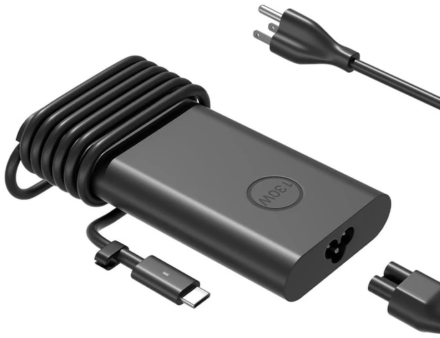 Main image of HSXIRQA 130W USB C Charger Compatible with Dell Inspiron 14 16 Plus 7420 7430 7440 7620 7630 7640 Inspiron 16 14 7620 7630 7640 7635 7490 7430 7440 2-in-1 alienware-x14 R1 R2 Laptop