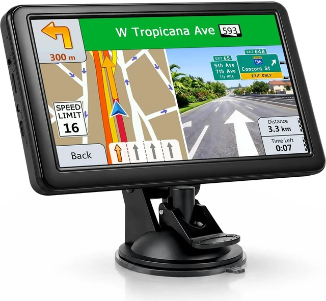 Main image of 7" Car GPS Navigator,Commercial GPS Navigation for Semi Trucker Driver