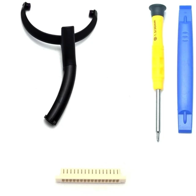 Main image of Shenligod WH-1000 XM5 Headband Hanger Bracket, Swivel Hinge with 16-Pin Jack Plug, Replacement Parts for Sony WH-1000XM5 Headphones (Black-Left)