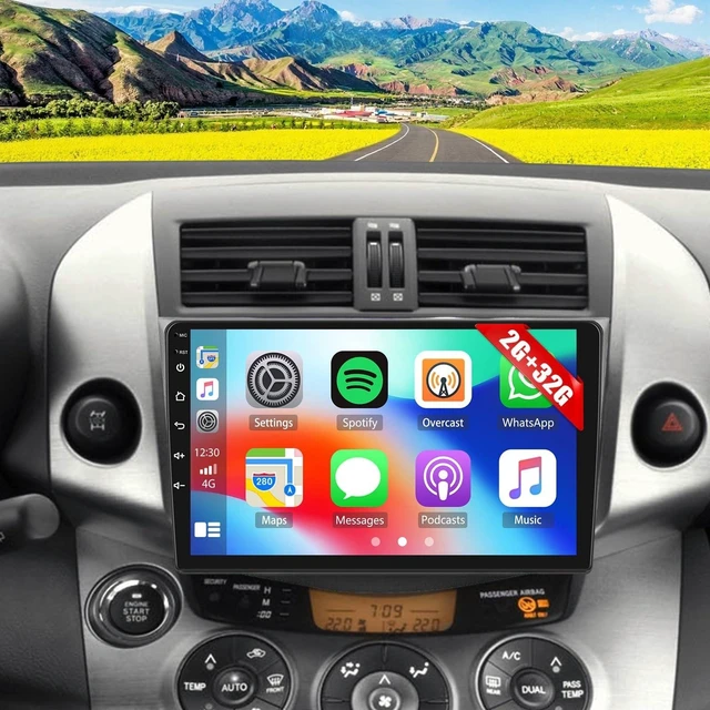 Main image of EWLSAC Android 13.0 Double Din Car Stereo Radio Player for Toyot-a RAV4 2007-2012 9 Inch HD Touch Screen Car Audio Receiver with GPS Navigation Bluetooth Head Unit Supports Backup Camera, 2G+32G
