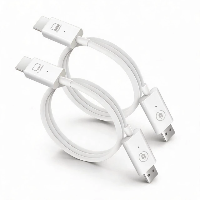 Main image of Zunate HDMI Transmitter and Receiver, Ultra HD HDMI Converter Dongle Adapter, HDMI Extender Streaming Video Audio from Laptop, PC, Smartphone to HDTV