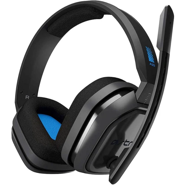 Alt view image 5 of 5 - ASTRO Gaming A10 Wired Gaming Headset, Lightweight and Damage Resistant, ASTRO, 3.5 mm Audio Jack, for Xbox Series X^^S, Xbox One, PS5, PS4, Nintendo Switch, PC, Mac- Black/Blue