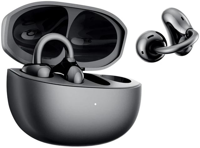 Alt view image 3 of 5 - HONOR Choice Earbuds Clip, 36 Hours Bluetooth Headphones, Noise Cancelling Open-Ear Headphones, Bluetooth 5.3 Headset with Microphone, IP54 Wireless Earphones, Black