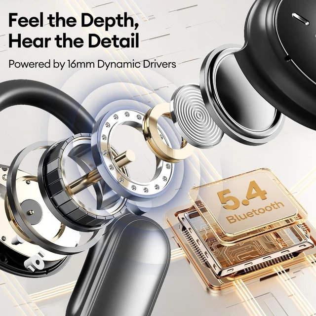 Alt view image 5 of 5 - PAXA Ai Translation Earbuds Open Ear Earbuds,Real Time Language Translator