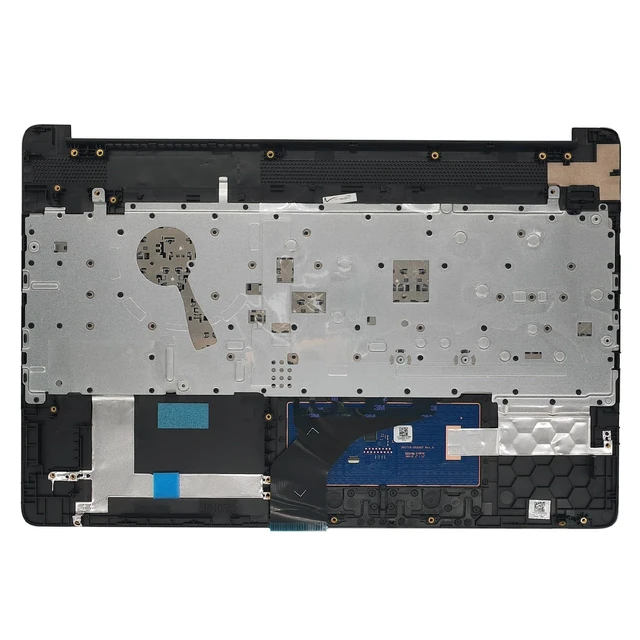 Alt view image 2 of 5 - Jxjslp Replacement Upper Case Palmrest for HP 15T-DW 15-DW 15S-DU Series Laptop Top Cover Keyboard Assembly L94460-001 AP2H8000E00 Black