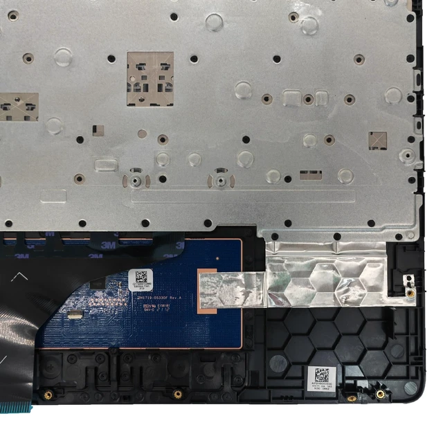 Alt view image 5 of 5 - Jxjslp Replacement Upper Case Palmrest for HP 15T-DW 15-DW 15S-DU Series Laptop Top Cover Keyboard Assembly L94460-001 AP2H8000E00 Black