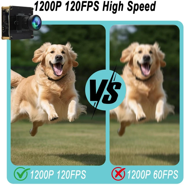 Alt view image 5 of 5 - MMlove USB 3.0 Global Shutter Camera Module, 1200P 120FPS High Speed