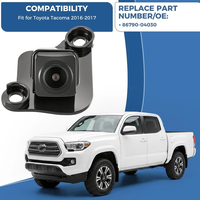 Alt view image 2 of 5 - Rear View Backup Camera Fit for Toyota Tacoma 2016-2017 86790-04030