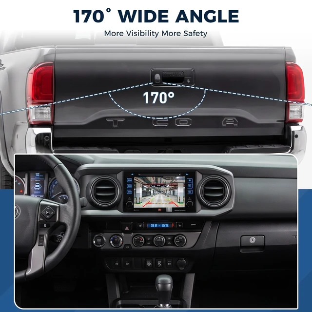 Alt view image 4 of 5 - Rear View Backup Camera Fit for Toyota Tacoma 2016-2017 86790-04030