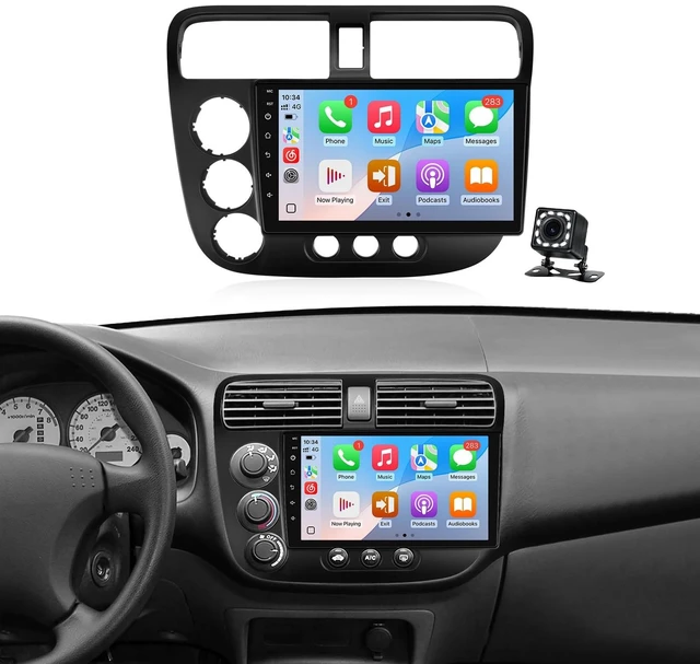 Main image of KuTaiTai 9" Linux Car Radio Stereo for Honda Civic 2001 2002 2003 2004 2005