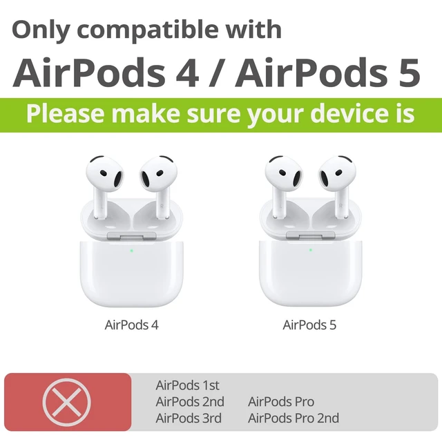 Alt view image 3 of 5 - Walnut Solid Wood for AirPods 5 Case/AirPods 4 Case, Mountain Dawn