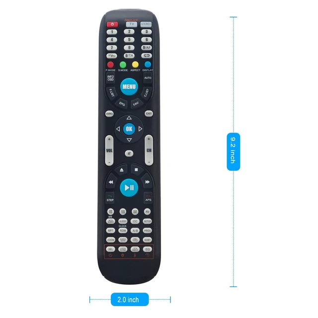 Alt view image 4 of 5 - Replacement Remote Applicable for Furrion TV FUTVRS1-BL FEHT32N8A FEHS28CAA