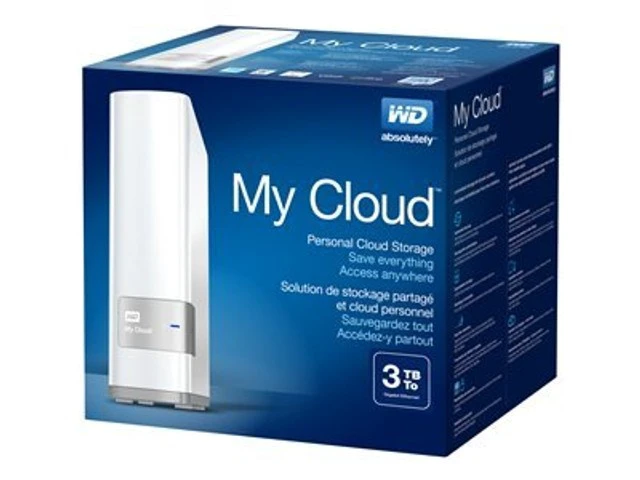 Alt view image 5 of 5 - WD Content Solutions Business FBA_WDBCTL0030HWT-NESN My Cloud NAS 3TB GBE 10/100/ 1000 Personal Cloud Storage