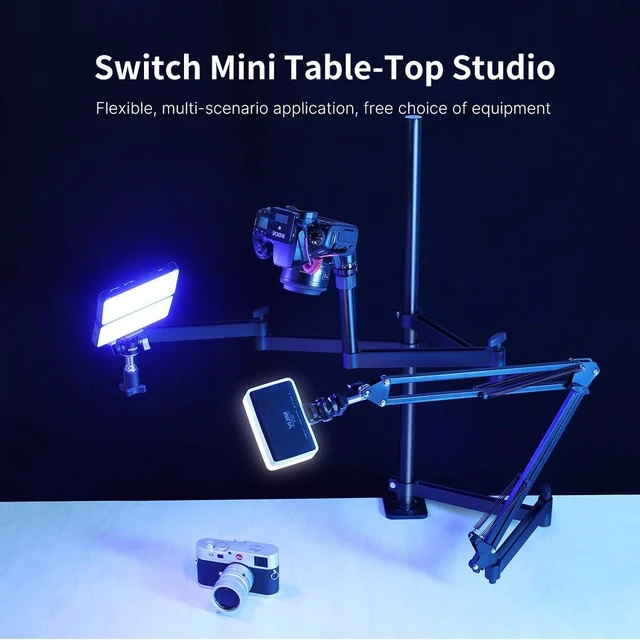 Alt view image 3 of 5 - Live Broadcast Boom Arm, ULANZI Flexible Desk Mount Camera Arm Clamp Webcam Stand, Microphone Boom Arm for Blue Yeti Snowball Yeti Nano, Webcam, Camera, LED Light, Voice Recording, Podcasting