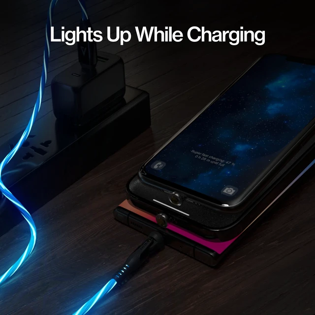 Alt view image 3 of 5 - Statik 360 Pro Magnetic Charging Cable, USB-C Micro-USB iProduct Tips 100W