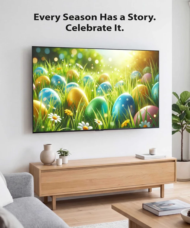 Alt view image 5 of 5 - Dreamscreens Digital Holiday Art USB - Art TV Holiday Edition