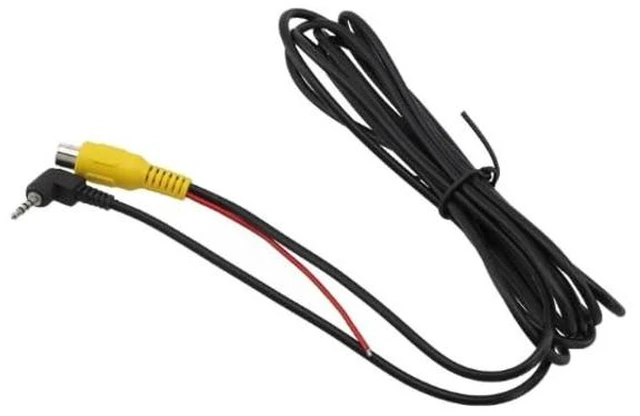 Main image of weevoo Aux 2.5mm to RCA Female Cable with Trigger, Car Aux AV-in Jack to RCA Adapter for GPS Tablet Dash Cam Car DVR Camcorder Reverse Backup Rear View Camera
