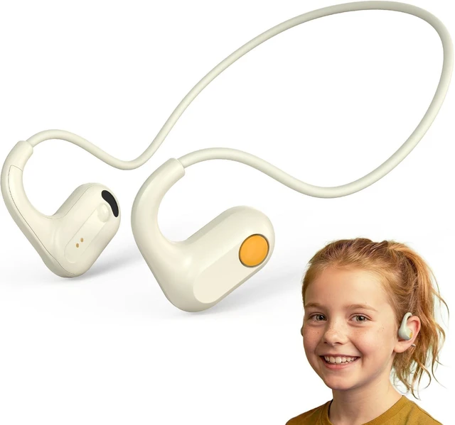 Main image of ANCwear Kids Open Ear Headphones, 85dB Volume Limit, Ages 5+